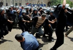 مجزرة أمنية ضد طلاب هندسة منوف واعتقال واصابة العشرات