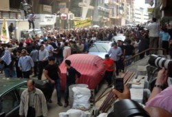 استقبال حافل للبرادعي فى المنصورة ودعوات للتخلص من الحكم الفرعوني