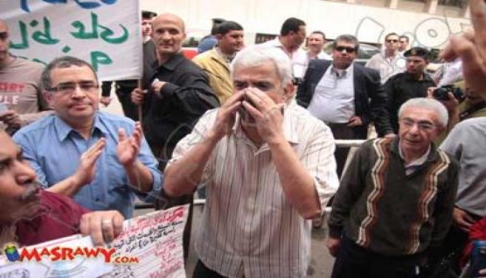 مظاهرة أمام مجلس الوزراء للمطالبة 1200 جنيه كحد أدنى للأجور