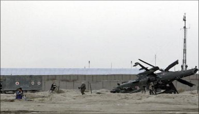 تحطم مروحية للناتو بأفغانستان