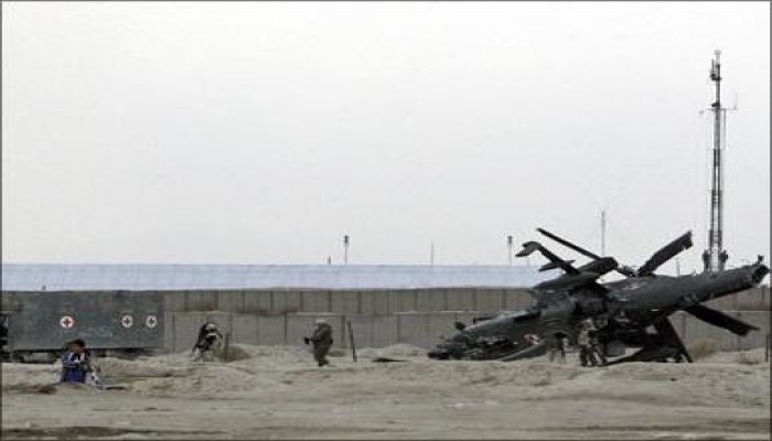 تحطم مروحية للناتو بأفغانستان
