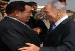 مبارك يُهنئ الكيان الصهيوني بالذكرى الـ 62 لاحتلال فلسطين