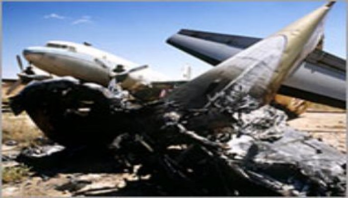 مقتل 103 فى تحطم الطائرة الليبية والناجي الوحيد عمره 8 سنوات