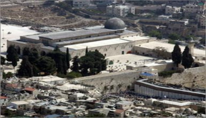 تسجيل افتراضي صهيوني لهدم الأقصى بالطائرات