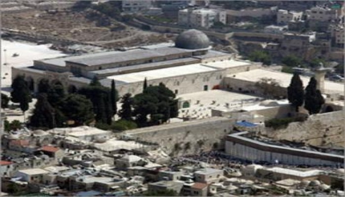 تسجيل افتراضي صهيوني لهدم الأقصى بالطائرات
