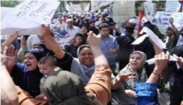 بكري وسط خمسة آلاف متظاهر :أحمد عز أصبح الحاكم الفعلي لمصر وأصبح يسيئ للبلد والرئيس