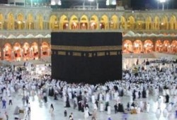 اختفاء ظل الكعبة المشرفة الجمعة المقبل