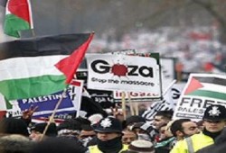 احتجاجات بريطانية ضد بيع السلاح للكيان الصهيوني