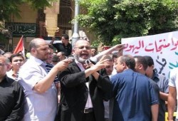 الحسيني بالمحلة : لا فرق بين قراصنة الصهاينة وقراصنة الحزب الحاكم  (مصور)