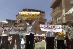 مدن محافظة الغربية تعلن التضامن مع أسطول الحرية فى جمعة الغضب (ملف مصور)