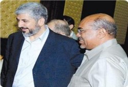 وفد من (حماس) برئاسة مشعل يصل الخرطوم