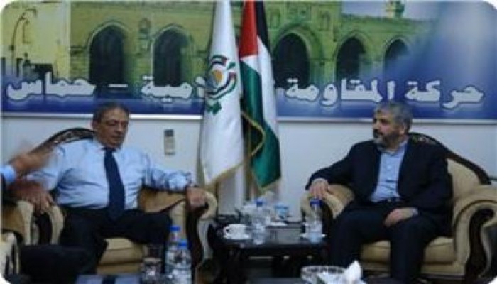 مشعل يستقبل موسى بدمشق ويجدّد تمسك حركته بالمصالحة