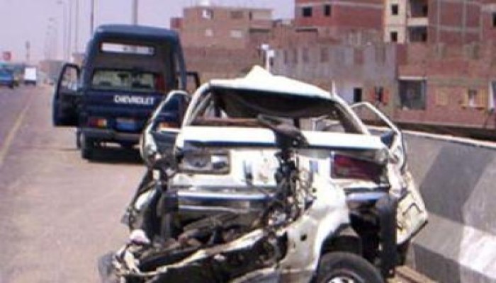 مصرع و إصابة 8 أشخاص في حادث تصادم بالبحيرة