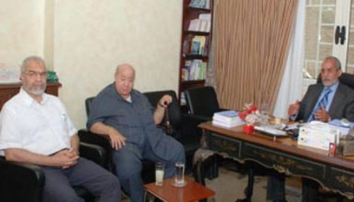 المرشد العام يستقبل السفير إبراهيم يسري