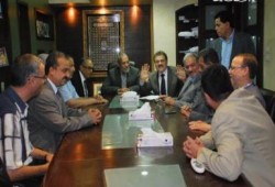 فضيلة المرشد العام يستقبل الدكتور السيد البدوى رئيس حزب الوفد