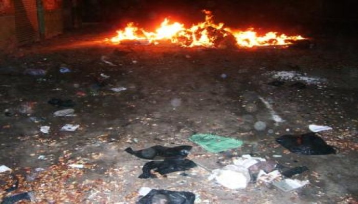 نهب وسرقة وقتلى ومصابين في معارك بين الأهالي والصعايدة بكفر الزيات..أمان يا مصر