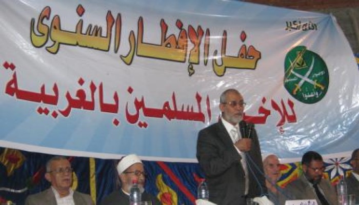 المرشد العام يشارك إخوان الغربية إفطارهم السنوي (ملف مصور)