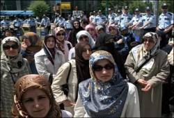 السماح لمحجبات تركيا بدخول قاعات الدراسة