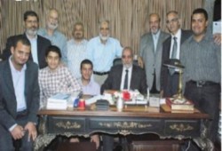 المرشد العام يستقبل أبطال العسكرية المحررين (مصور)