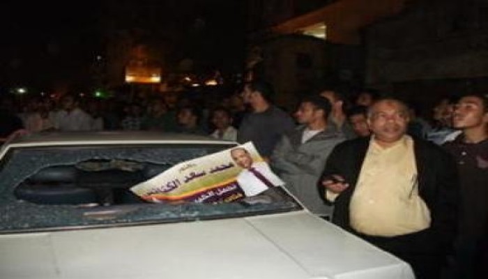 تظاهرات حاشدة لأنصار الكتاتني للمطالبة بالقبض على 5 بلطجية حاولوا اغتياله