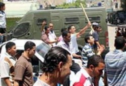 فض مسيرات ببني سويف وإطلاق رصاص حي على أنصار صبحي صالح فى الرمل