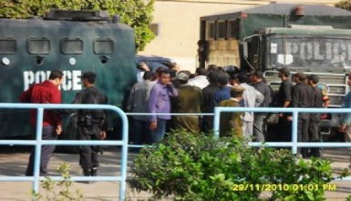 القاضي المزور يعلن خسارة الحسيني فى المحلة ، وهيثم قاد عملية الحسم لصالح المرشح الفاسد