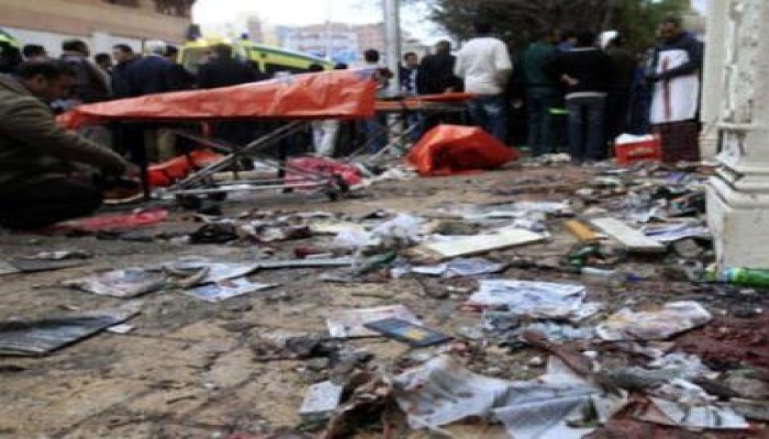 جبهة علماء الأزهر: تدين الاعتداء على كنيسة الاسكندرية