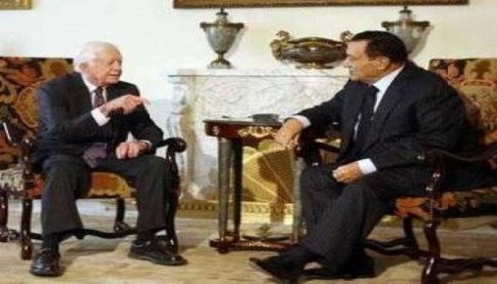 كارتر: مبارك ألح فى سؤالي عن تأثير انفصال جنوب السودان على أمن مصر القومي !!