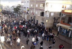 أحداث تونس فى صور