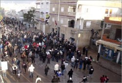 أحداث تونس فى صور