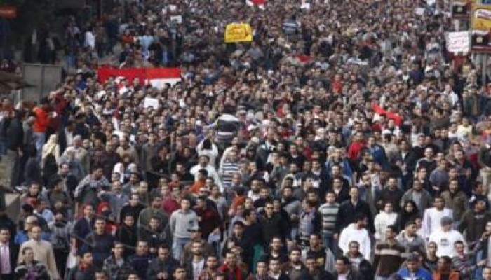 ملايين المصريين يتظاهرون في كل مدن مصر للمطالبة برحيل مبارك