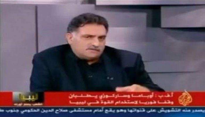 د. عزمي بشارة نظام القذافي يتأكل أسرع مما تتقدم الثورة (متلفز)