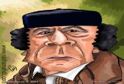 القذافي يبعث برسائل مشفرة لكتائبه عبر التلفزيون
