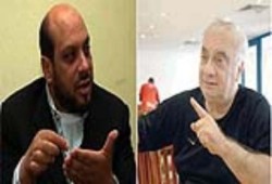 الشامى  المتحول   يصف زاهر بـالديكتاتور وعندما يقابله يصفه بـالقائد