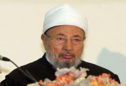 القرضاوي: نظام الأسد خارج السياق  وليذهب البعث إلى الجحيم
