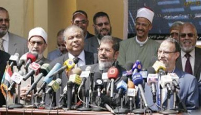 تفاصيل المؤتمر الصحفي : تقديم الأوراق خلال 10 أيام والحزب سيفصل عن الجماعة