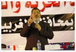 د / مرسي يحذر  فى مؤتمر الحرية والعدالة بالغربية من تحديات خمس ويطالب بواجبات عملية( مصور)