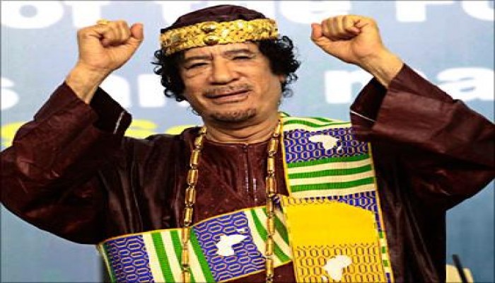 القذافي يعود إلى أصله : أوفد مبعوثين إلى إسرائيل برسائل رقميه