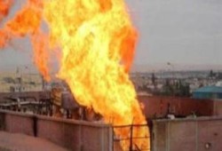 جاسكو: إصلاح خط الغاز بعد تفجيره يحتاج لوقت طويل