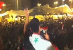 القاهرة تغني «ويالله إرحل يا بشار» (متلفز)