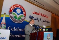 كلمة د/ مرسى فى تدشين الحرية والعدالة بالجراند حياه (لم يقل أنه سيخوض الانتخابات الرئاسية)