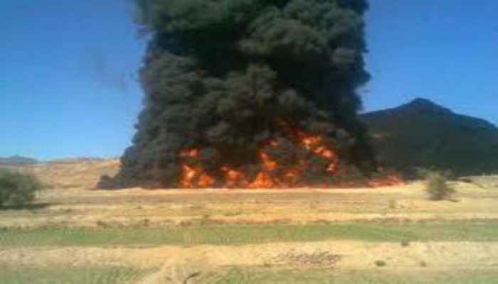 تفجير خط الغاز فى الشيخ زويد والاتهامات تتراوح بين تكفيريين وعناصر المجرم (دحلان)