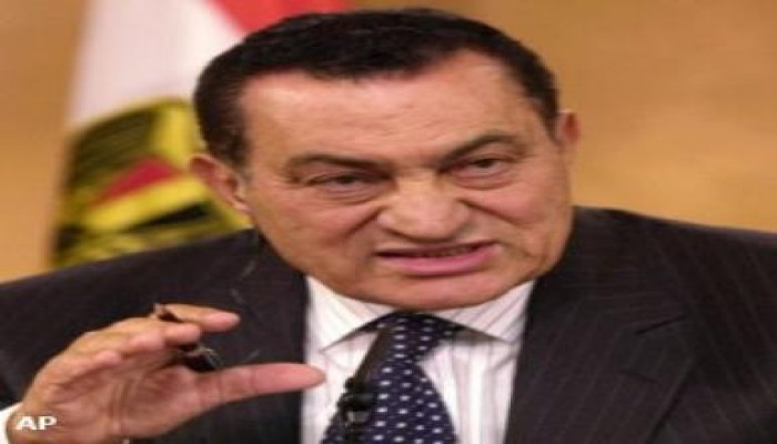 التليفزيون المصرى: الطائرة التي ستقل مبارك تهبط في شرم الشيخ