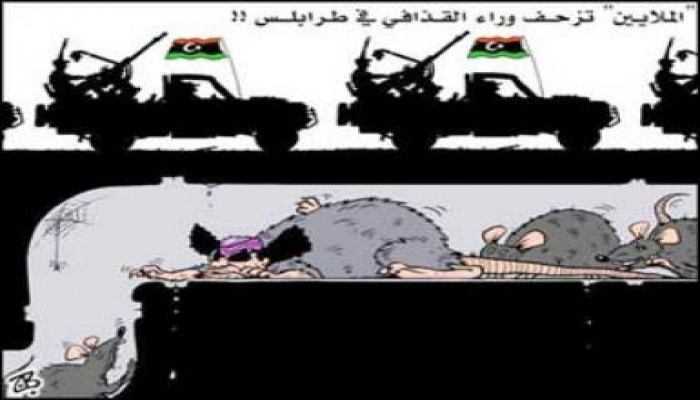 واشنطن بوست:  القذافي يختبئ في حديقة حيوان طرابلس