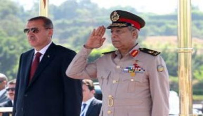 أردوغان يضع الزهور على النصب التذكارى ويزور مقابر الاتراك ومشيخة الأزهر