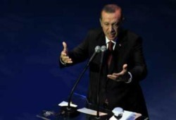 آردوغان فى خطاب تاريخي بالأوبرا : القرآن نزل بمكة وقرأ فى مصر وكتب باسطنبول .