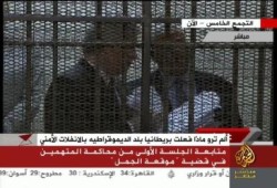 قاضي «موقعة الجمل» يطرد مرتضى منصور من الجلسة لمقاطعته شاهد الإثبات