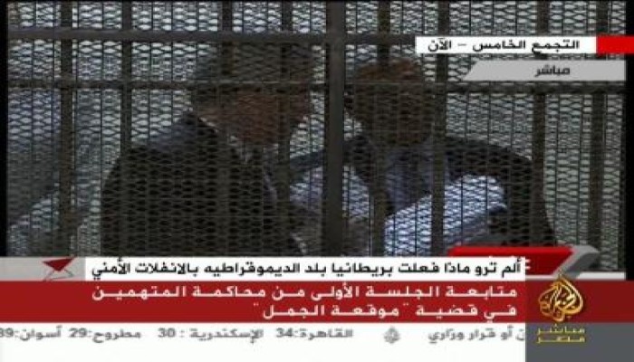 قاضي «موقعة الجمل» يطرد مرتضى منصور من الجلسة لمقاطعته شاهد الإثبات
