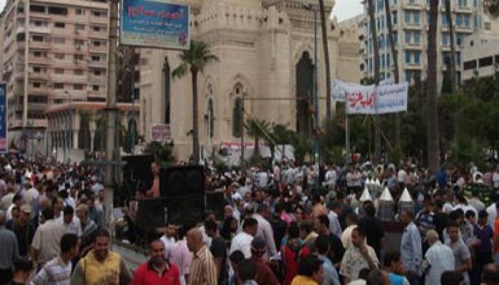 إخوان الإسكندرية : (اليوم السابع ) فبركت خبر تلاسن الإخوان والمستقلين أمام القائد ابراهيم