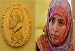 كرمان ( عضو شورى الإخوان ) تتبرع بجائزة نوبل لخزينة الدولة بعد رحيل صالح